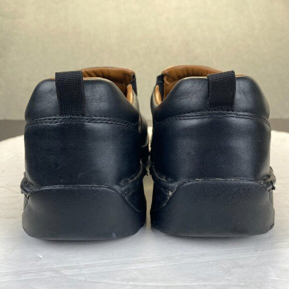 Red Wing Work Shoes Safety Toe‎ Black Leather Mens 8700 Slip On Loafer 11 E2 EE main image 10